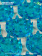 Аппликатор Кузнецова. Массажер медицинский "Тибетский аппликатор" на мягкой подложке 12х22 см синий