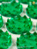 Аппликатор Кузнецова. Тибетский акупунктурный массажный коврик 41х60 см., массажер на мягкой подложке "комфорт" 3 см. с эффектом памяти, зеленый (менее острые иглы). Цвет ткани - "Натуральный лён"